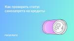 Как проверить статус самозапрета на кредиты и займы?